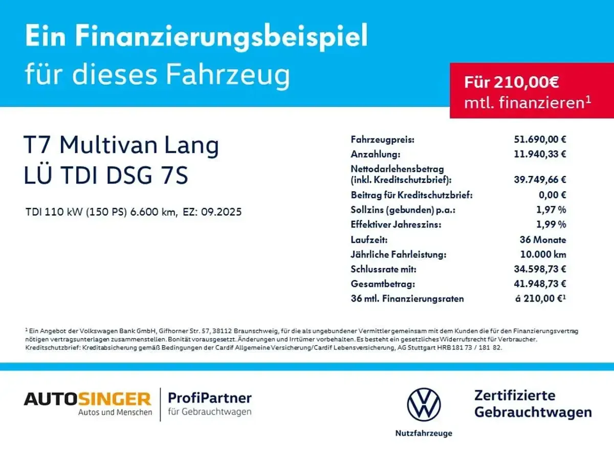 Gebraucht VW Multivan R 150 PS (110 kW) 2025 Pure grey Van / Kleinbus
