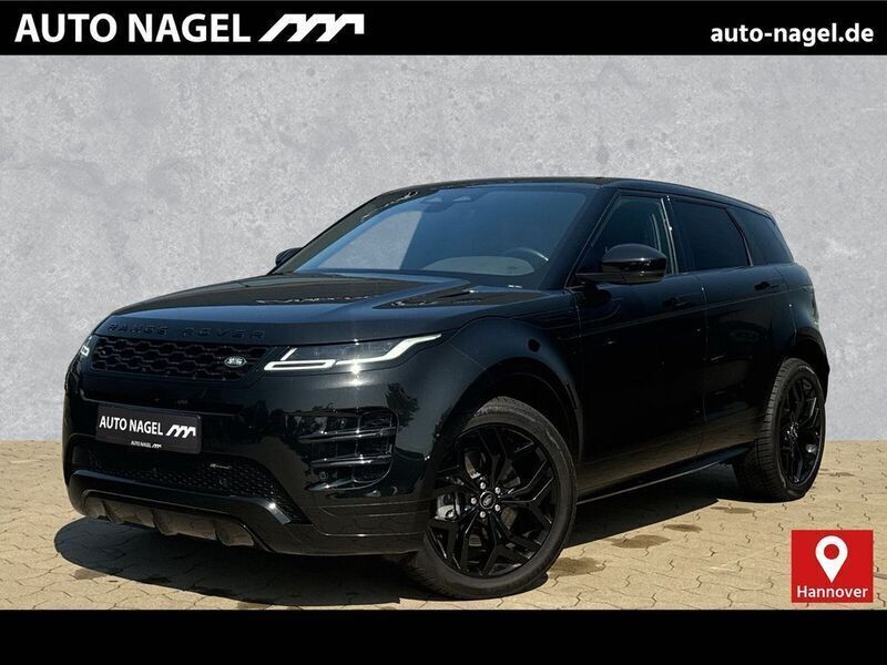 Schwarz Gebraucht 2022 Land Rover Range Rover evoque SE SUV | 42.490 € (Teuer) - Bild 1/4
