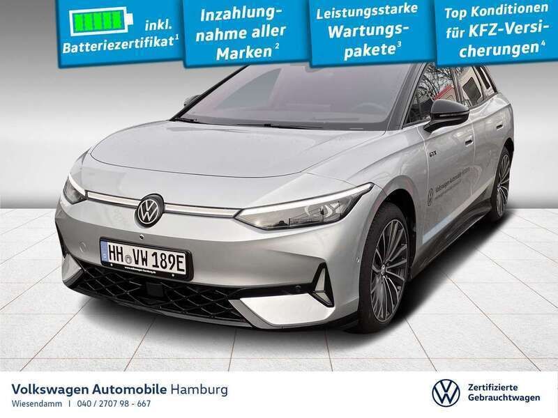 Scale silver metallic schwarz Gebraucht 2025 VW ID.7 GTX Limousine | 63.960 € - Bild 1/3