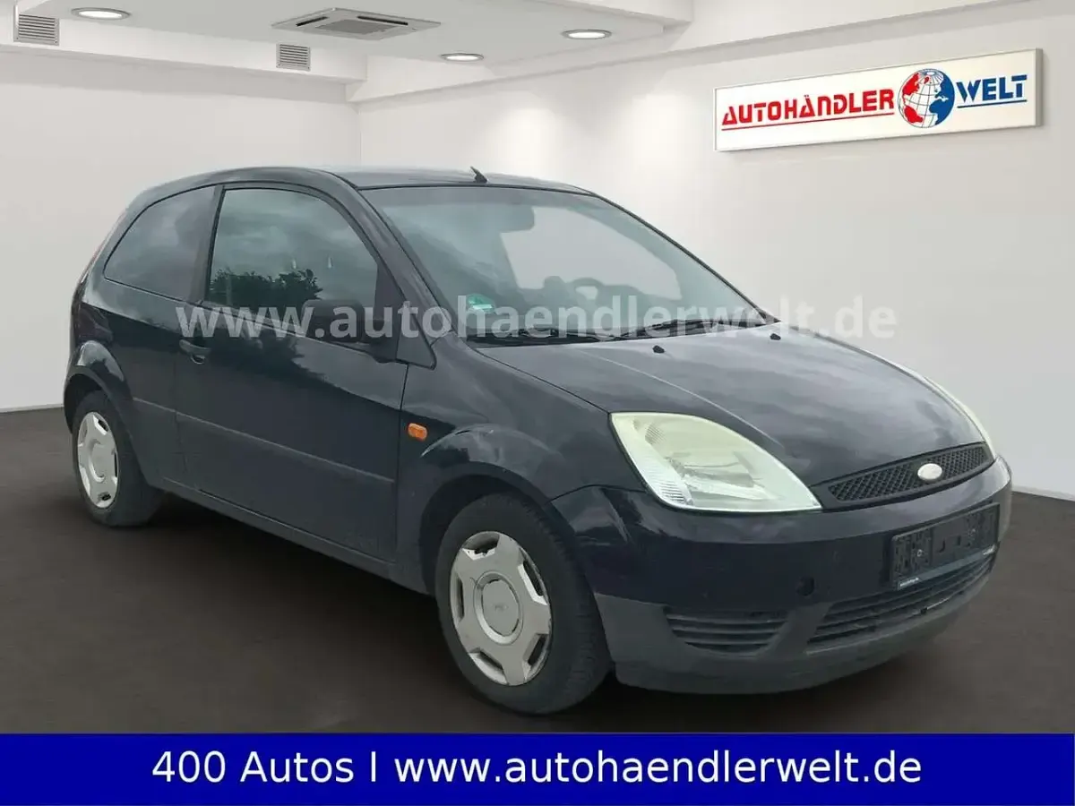 Gebraucht Ford Fiesta 60 PS (44 kW) 2004 Blau Kleinwagen