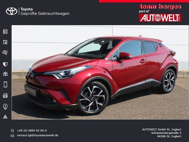 Rot Gebraucht 2019 Toyota C-HR Team SUV | 18.290 € (Guter Preis) - Bild 1/4
