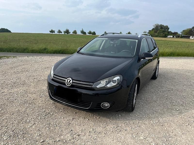 Schwarz Gebraucht 2010 VW Golf VI Kombi | 6.400 € - Bild 1/4
