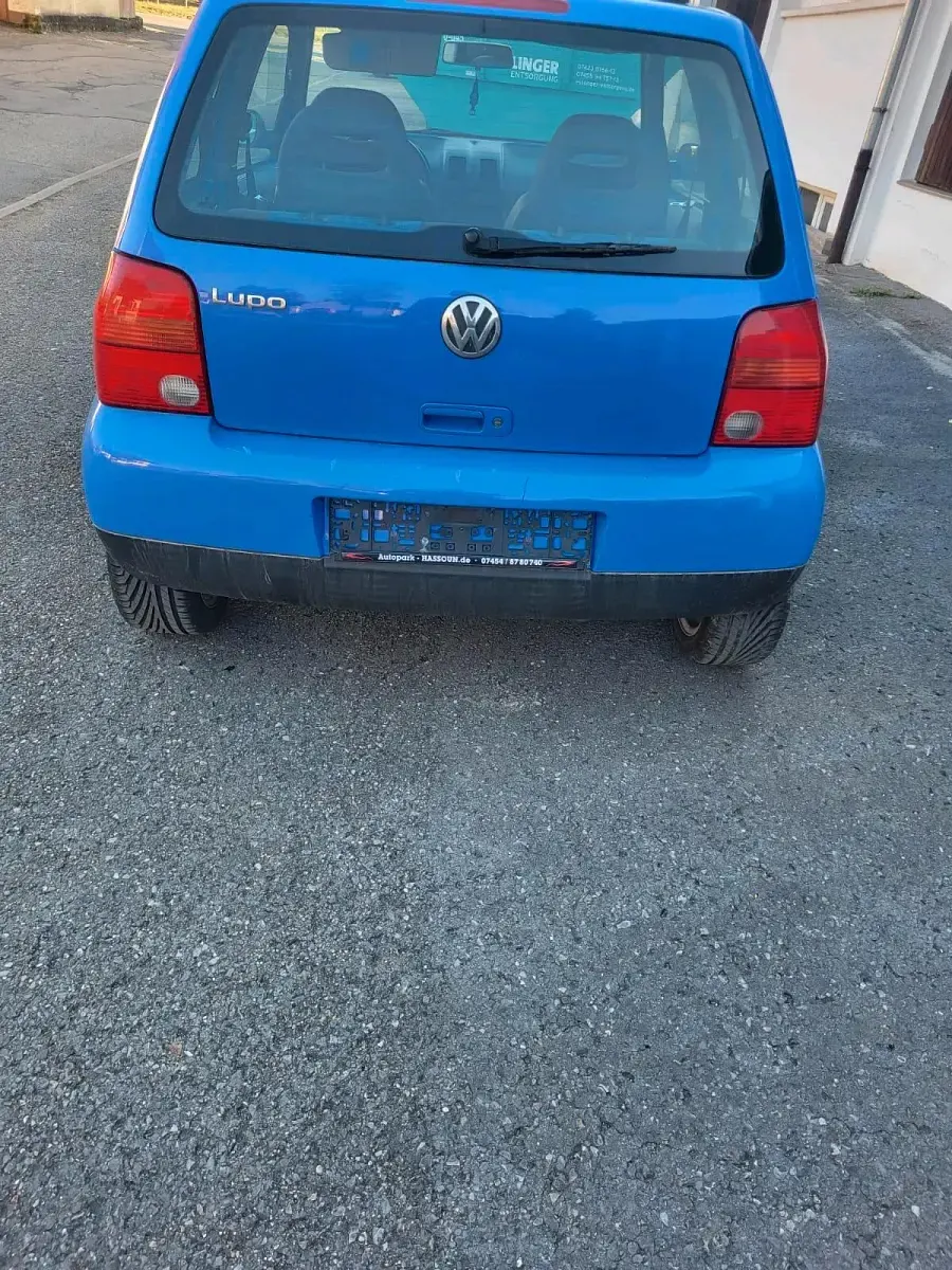 Brugt VW Lupo 50 HK (36 kW) 2001 Blå Hatchback
