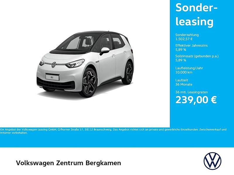 Weiß Gebraucht 2022 VW ID.3 Pro Performance Kleinwagen | 21.777 € (Superpreis) - Bild 1/4
