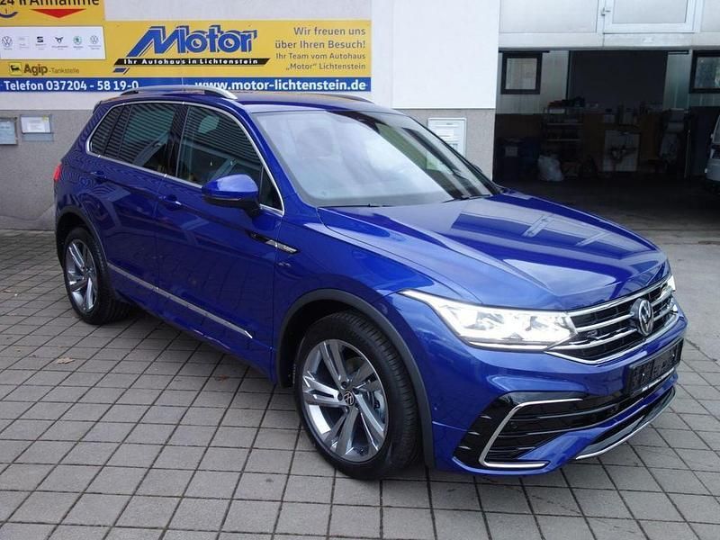 Lapiz blue metallic Gebraucht 2023 VW Tiguan R-line SUV | 42.160 € (Etwas zu teuer) - Bild 1/4