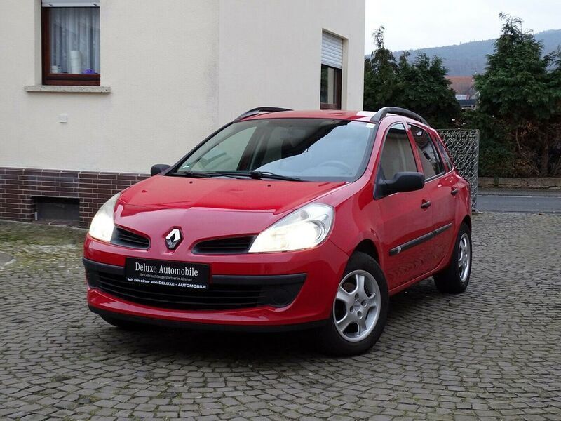 Gebraucht Renault Clio II 75 PS (55 kW) 2008 Rot Limousine