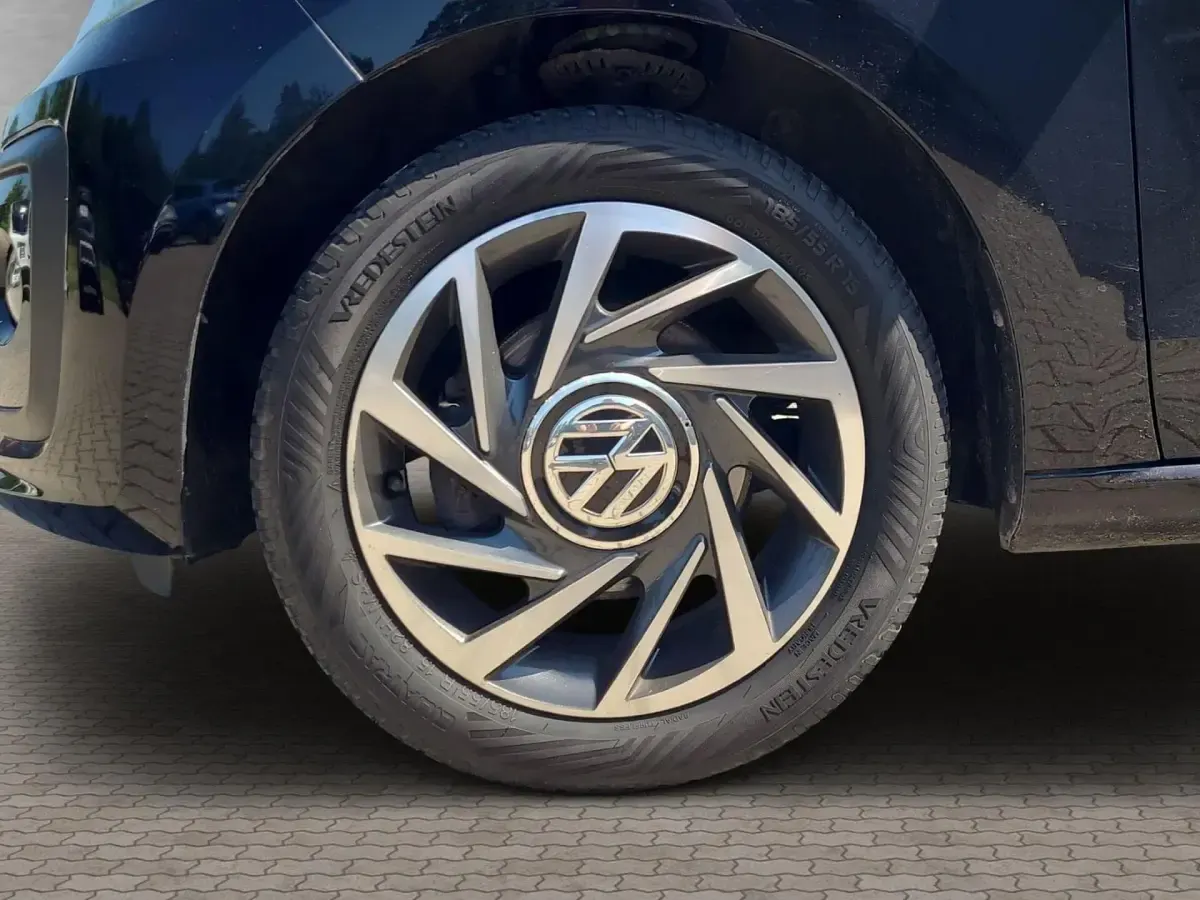 Gebraucht VW up! Sound 75 PS (55 kW) 2018 Schwarz Kleinwagen