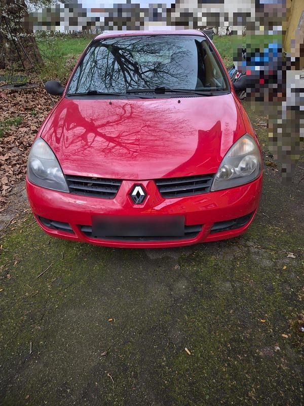Gebraucht Renault Clio II 58 PS (42 kW) 2007 Rot Kleinwagen