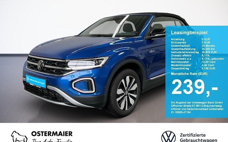 Gebraucht VW T-Roc Goal 116 PS (85 kW) 2025 Blau SUV