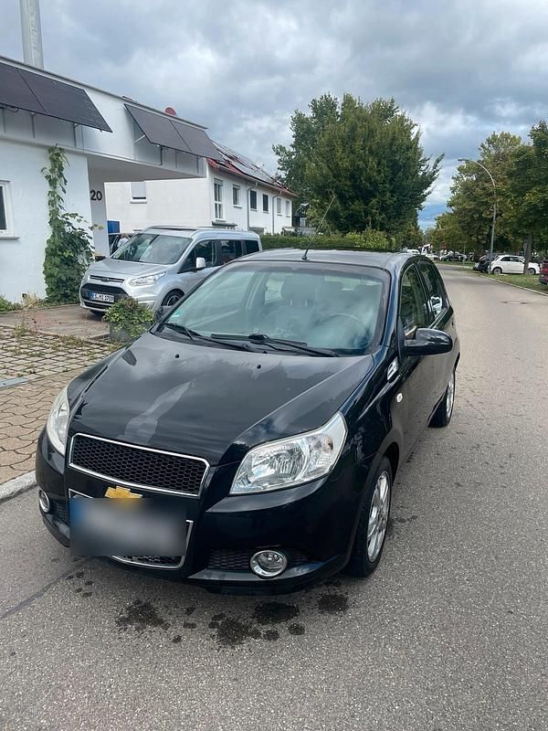 Schwarz Gebraucht 2008 Chevrolet Aveo Kleinwagen | 1.050 € (Guter Preis) - Bild 1/4