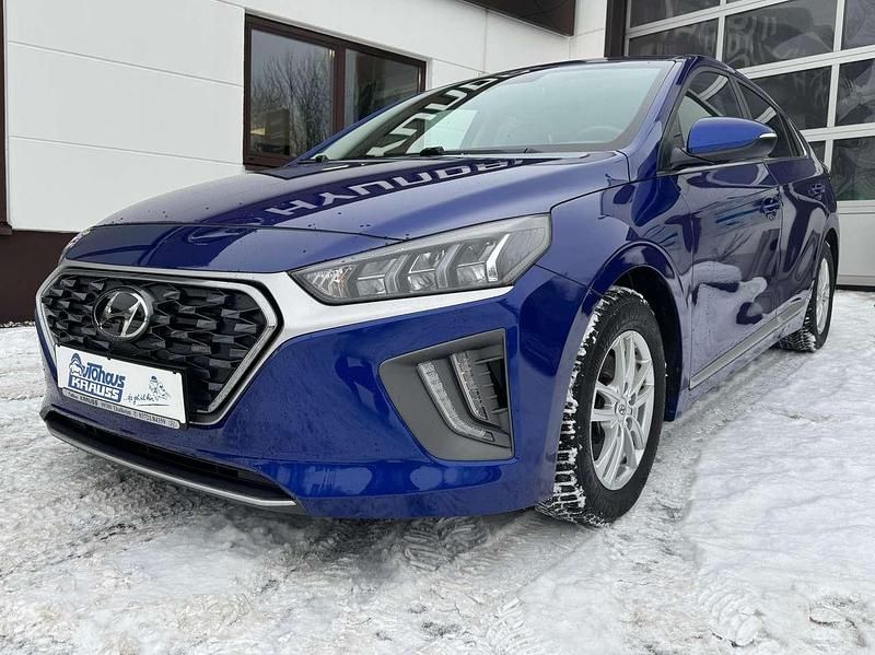 Intense blue / met Gebraucht 2022 Hyundai Ioniq Style Kleinwagen | 18.995 € (Guter Preis) - Bild 1/4