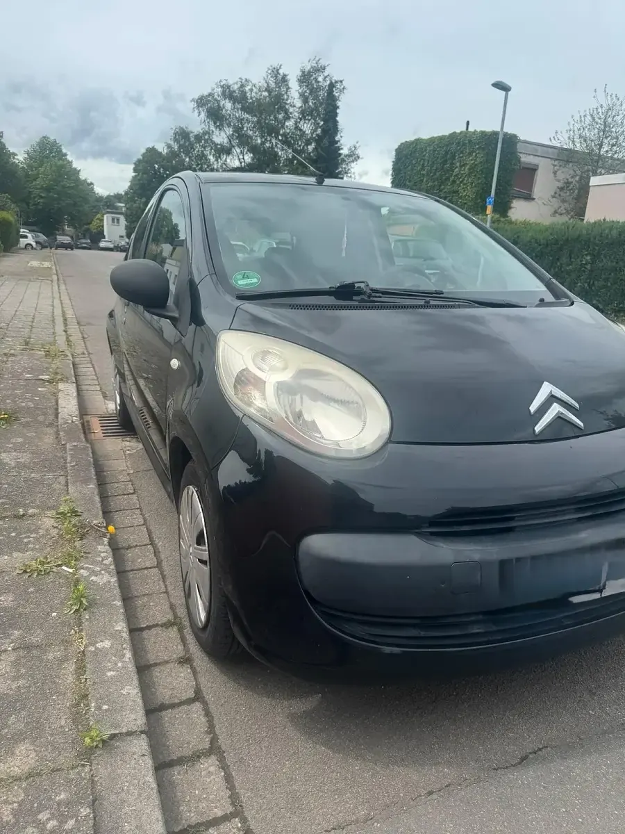 Gebraucht Citroën C1 68 PS (50 kW) 2008 Schwarz Kleinwagen