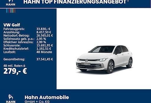 Neu VW Golf VIII 116 PS (85 kW) 2026 Weiß Limousine