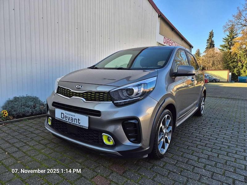 Titanium silver Gebraucht 2019 Kia Picanto X-Line Kleinwagen | 11.999 € (Fairer Preis) - Bild 1/4