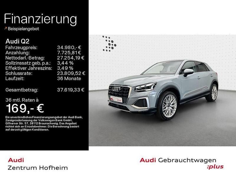 Pfeilgrau perleffekt Gebraucht 2024 Audi Q2 Advanced SUV | 34.980 € (Etwas zu teuer) - Bild 1/4