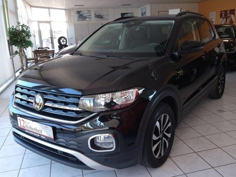 Deep black Gebraucht 2021 VW T-Cross Active SUV | 17.950 € (Fairer Preis) - Bild 1/4