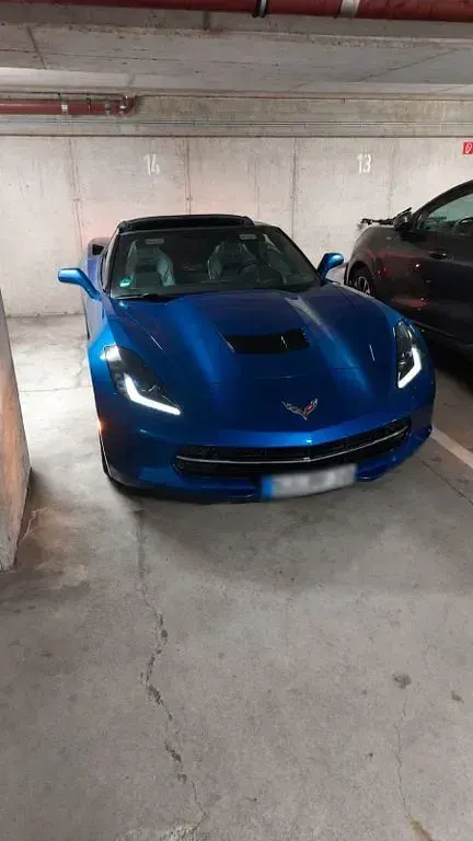 Używany Corvette Stingray 466 KM (342 kW) 2019 Niebieski Coupe