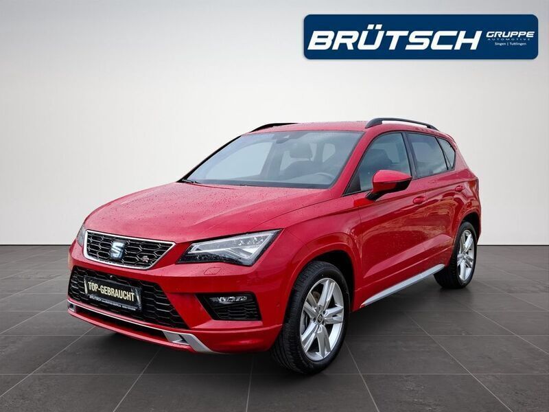 "velvet" rot metallic Gebraucht 2018 Seat Ateca 4Drive SUV | 23.580 € (Fairer Preis) - Bild 1/4