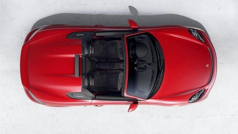 Gebraucht Porsche Boxster Spyder 420 PS (308 kW) 2021 Rot Cabrio