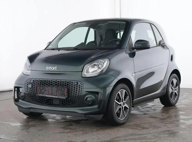 British racing green Gebraucht 2023 Smart ForTwo Coupé Premium Coupé | 18.333 € (Fairer Preis) - Bild 1/4