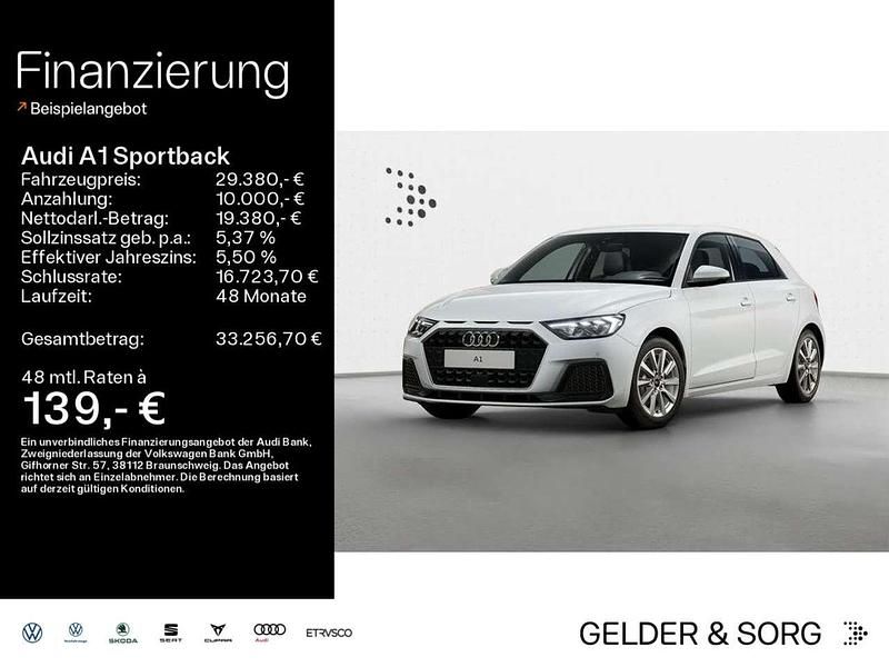 Gletscherweiß metallic Neu 2025 Audi A1 Kleinwagen | 29.380 € (Fairer Preis) - Bild 1/4