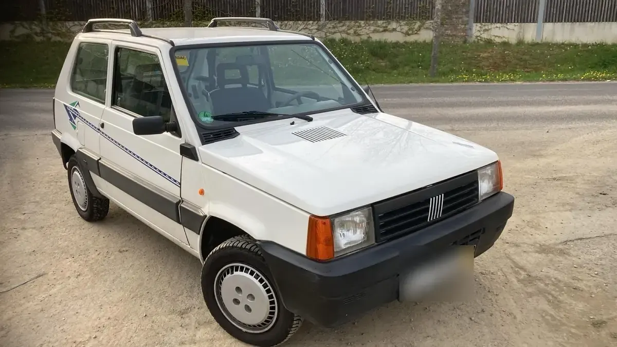 Gebraucht Fiat Panda 40 PS (29 kW) 2002 Weiß Kleinwagen