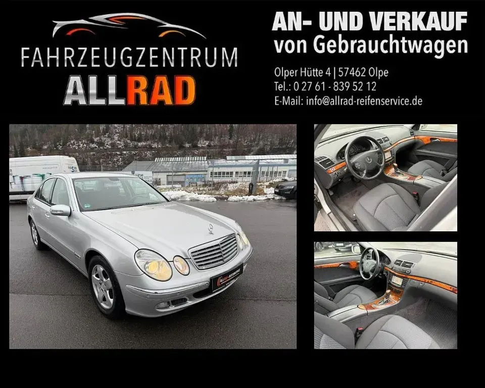 Second-hand Mercedes E200 163 CP (119 kW) 2005 Argintiu Berlinǎ
