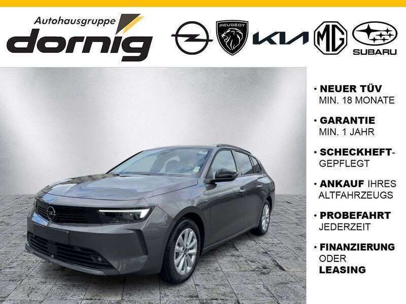 Vulkan grau (metallic) Gebraucht 2024 Opel Astra Enjoy Kombi | 26.590 € (Etwas zu teuer) - Bild 1/3