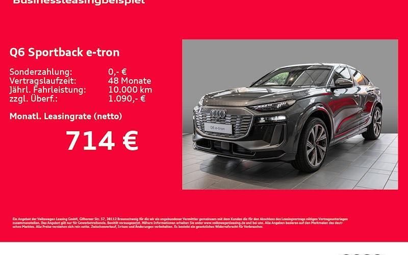 Grau Neu 2025 Audi SQ6 Sportback e-tron Ambiente SUV | 91.985 € (Etwas zu teuer) - Bild 1/4