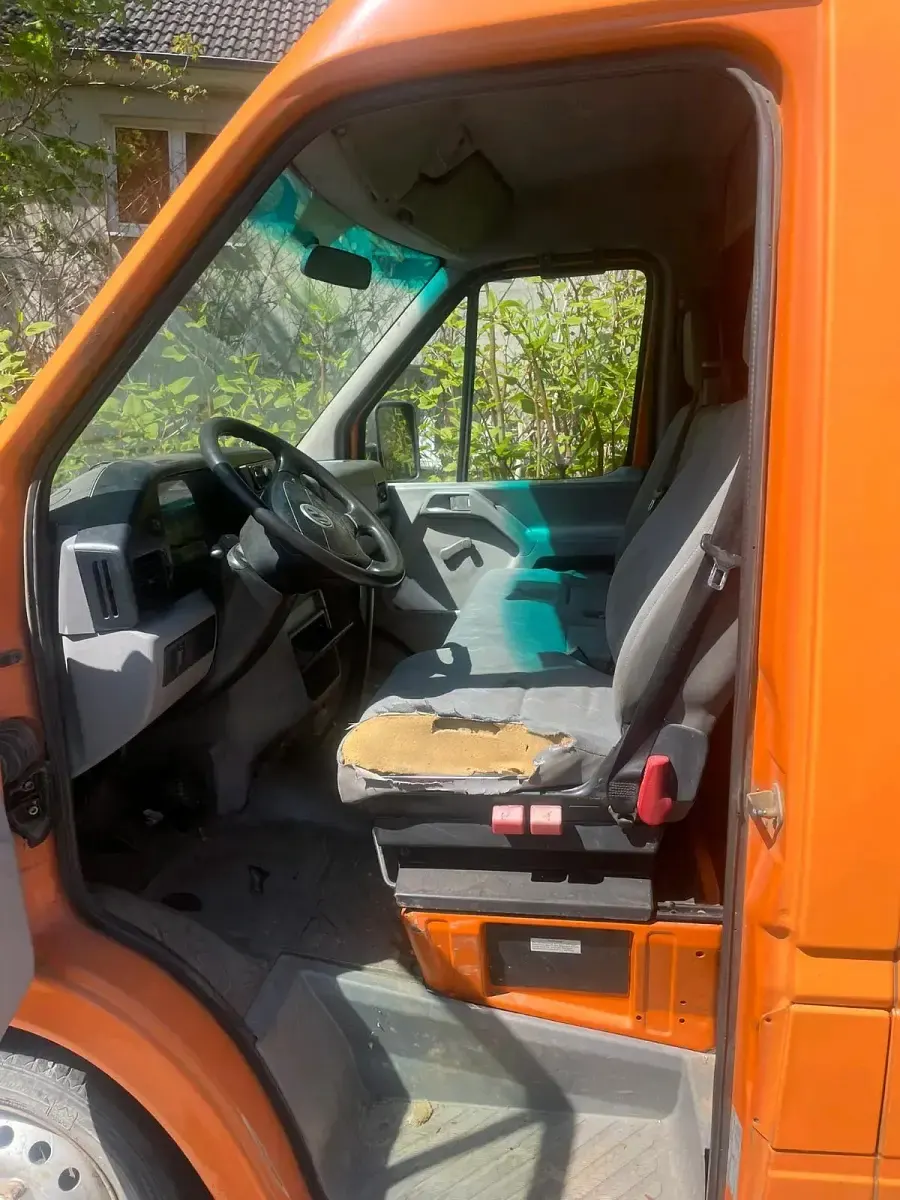 Gebraucht VW LT 75 PS (55 kW) 2004 Orange Van / Kleinbus