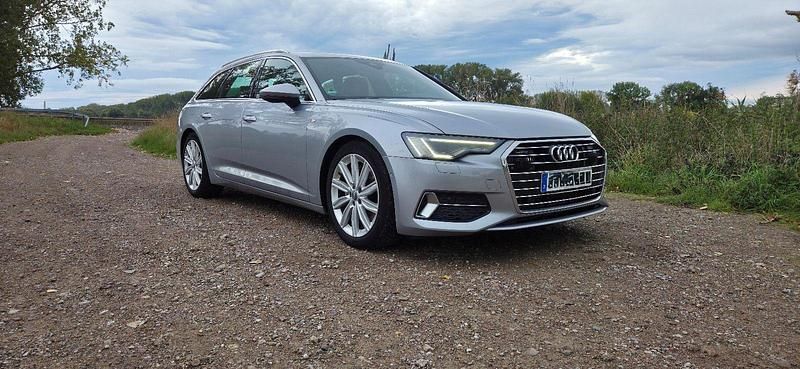Silber Gebraucht 2019 Audi A6 S-Line Kombi | 30.900 € (Guter Preis) - Bild 1/4