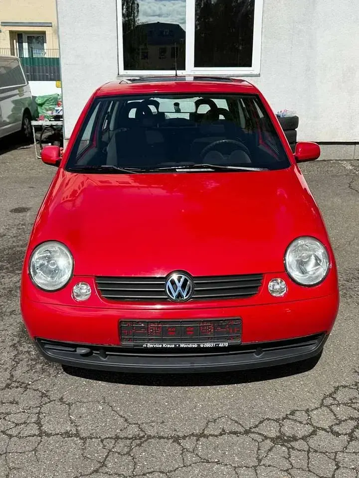 Gebraucht VW Lupo 60 PS (44 kW) 2002 Rot Kleinwagen