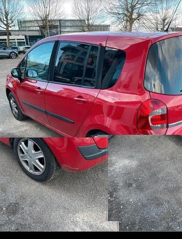 Gebraucht Renault Modus LIMITED 101 PS (74 kW) 2008 Rot Van / Kleinbus
