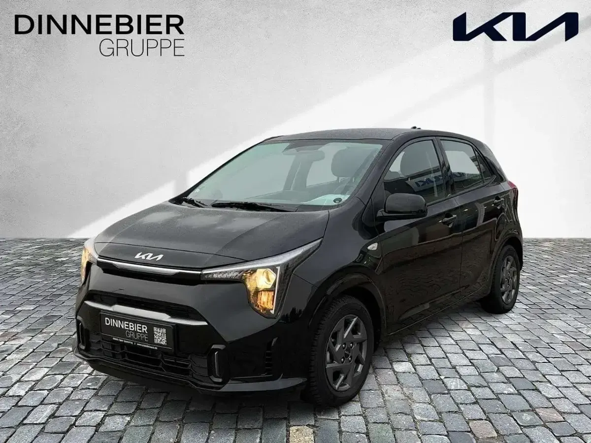 Gebraucht Kia Picanto Vision 63 PS (46 kW) 2024 Schwarz (metallic) Kleinwagen