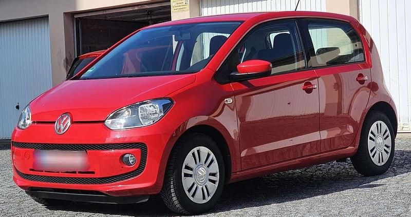 Gebraucht VW up! 68 PS (50 kW) 2016 Rot Kleinwagen