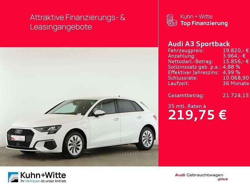 Ibisweiß Gebraucht 2022 Audi A3 Sport Limousine | 19.820 € (Guter Preis) - Bild 1/3