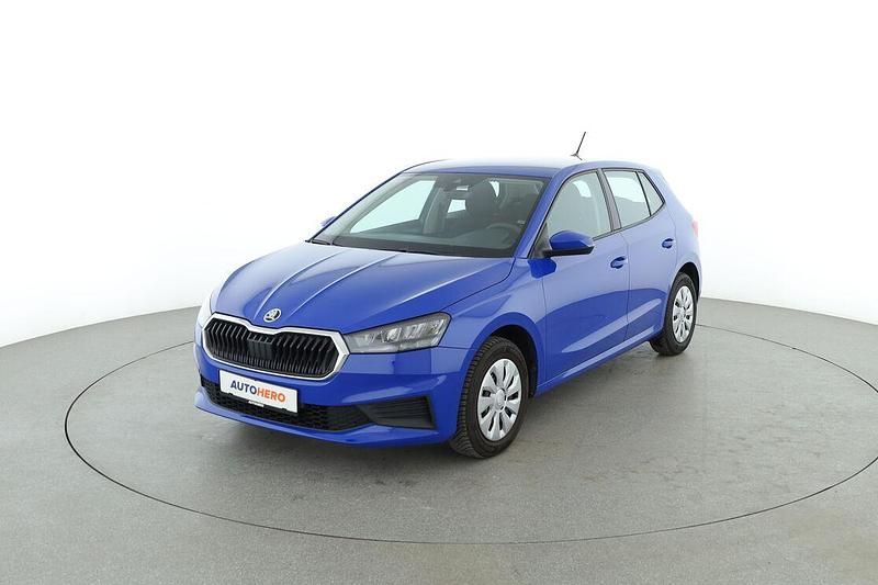 Blau Gebraucht 2022 Skoda Fabia Active Kleinwagen | 14.790 € (Superpreis) - Bild 1/3