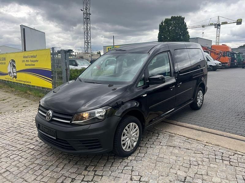 Schwarz Gebraucht 2018 VW Caddy Maxi Trendline Van / Kleinbus | 10.800 € (Teuer) - Bild 1/4