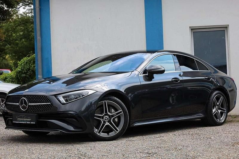 Grau Gebraucht 2022 Mercedes CLS400 AMG line Coupé | 59.799 € (Fairer Preis) - Bild 1/4