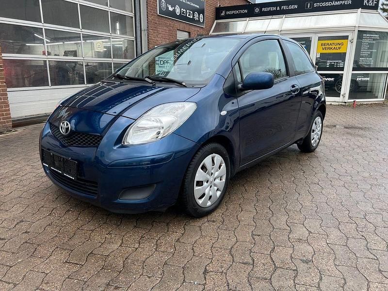 Gebraucht Toyota Yaris Sol 101 PS (74 kW) 2009 Blau Kleinwagen