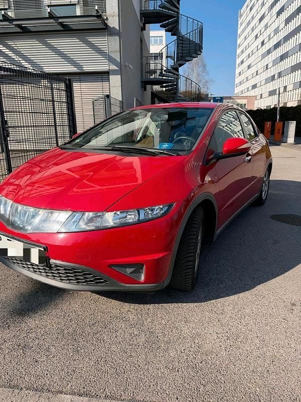 Gebraucht Honda Civic 84 PS (61 kW) 2009 Rot Limousine