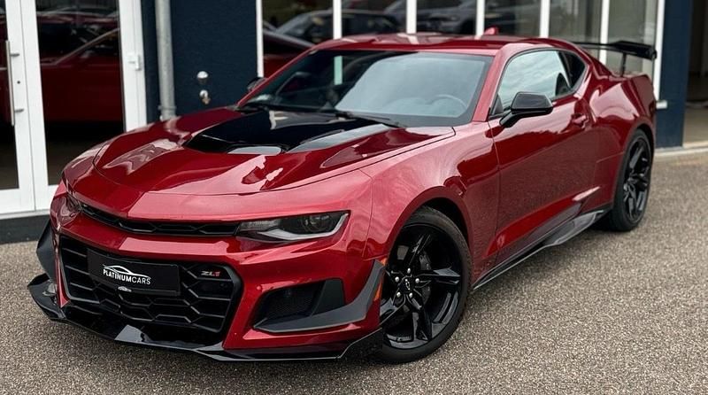 Rot Gebraucht 2020 Chevrolet Camaro ZL1 Coupé | 35.000 € (Fairer Preis) - Bild 1/4