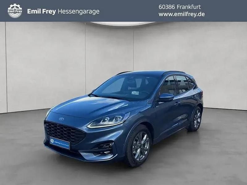 Chrome blue metallic Gebraucht 2024 Ford Kuga ST-Line SUV | 23.550 € (Superpreis) - Bild 1/4