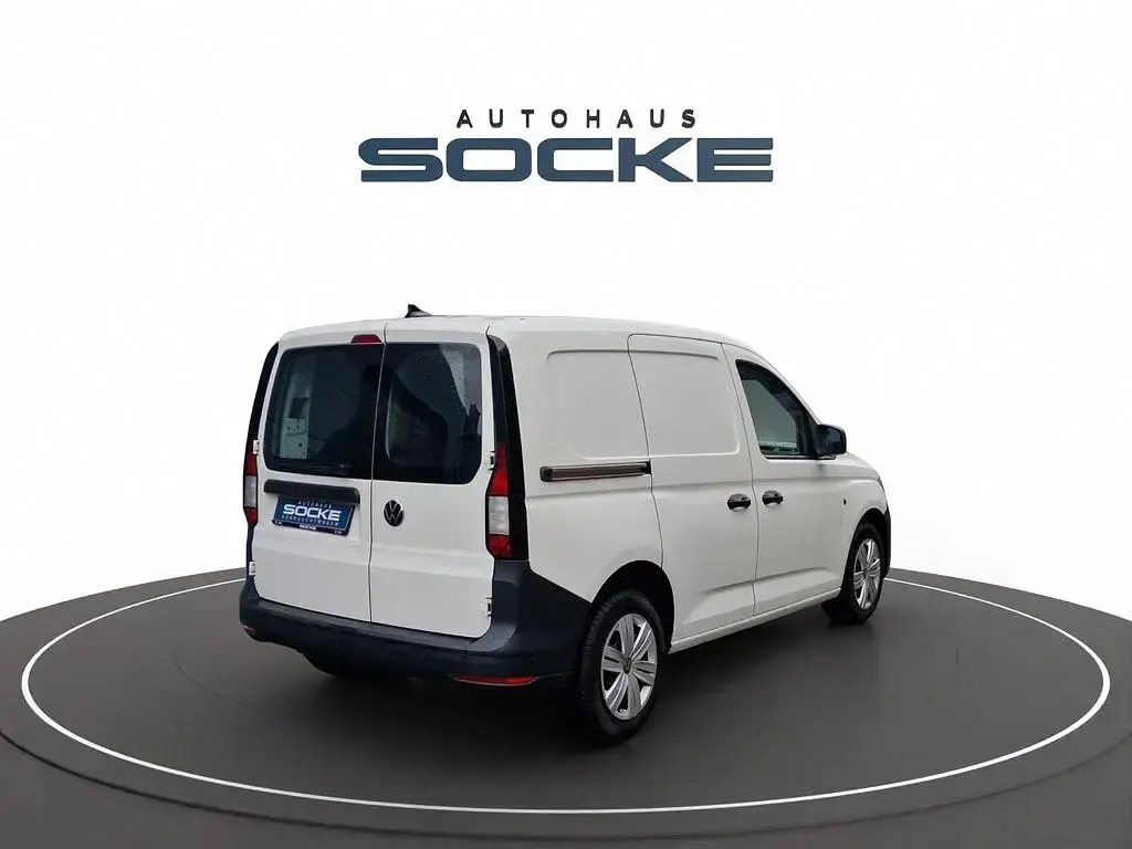 Gebraucht VW Caddy 122 PS (89 kW) 2021 Weiß Van / Kleinbus