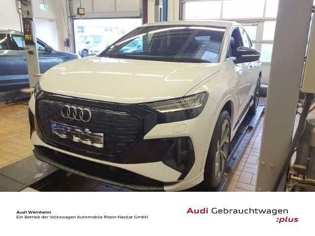 Gebraucht Audi Q4 Sportback e-tron S-Line 219 kW (299 PS) 2022 Gletscherweiß metallic SUV