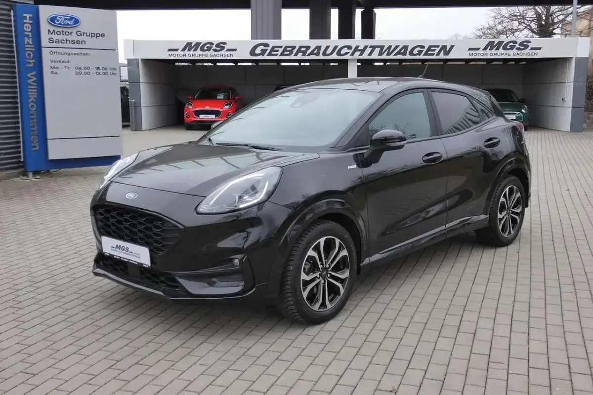 Gebraucht Ford Puma ST-Line 125 PS (91 kW) 2023 Schwarz SUV