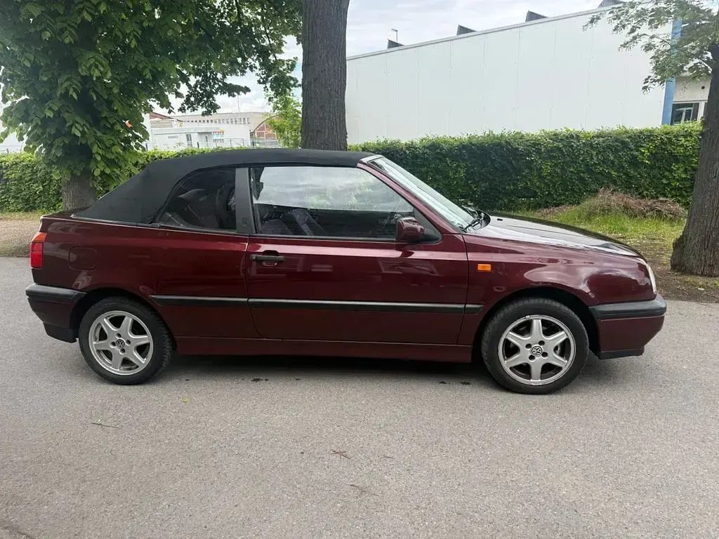 Brugt VW Golf Cabriolet 75 HK (55 kW) 1995 Rød Cabriolet