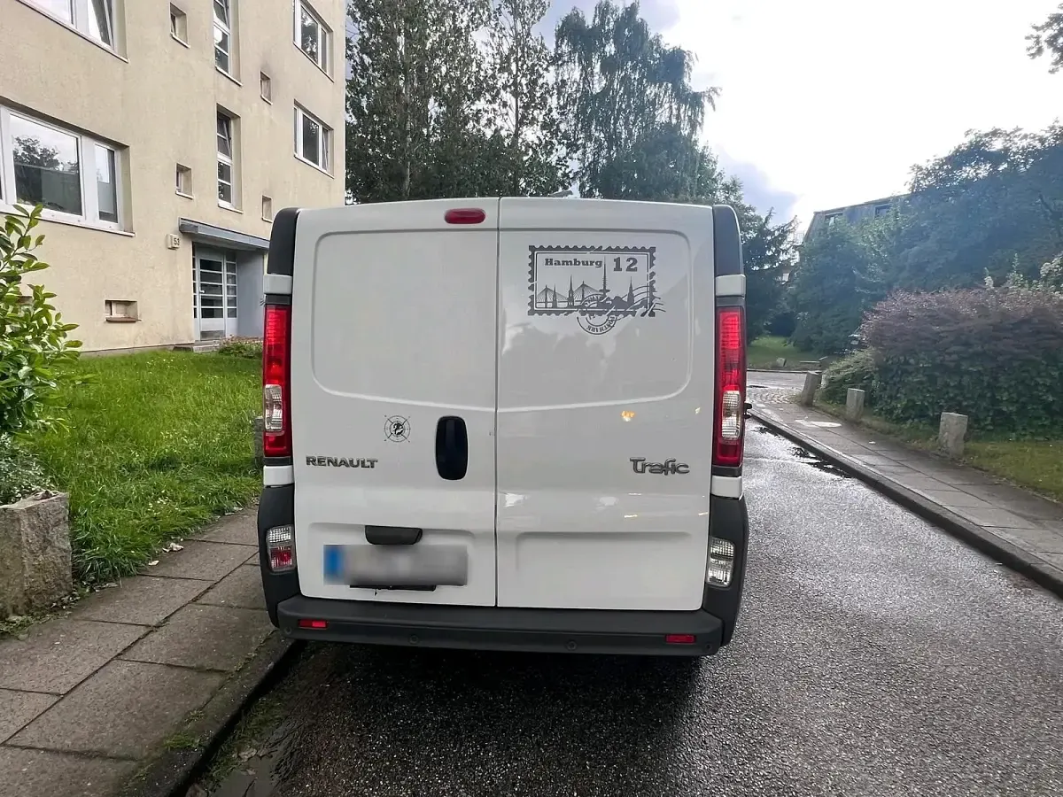 Gebraucht Renault Traffic 2015 Weiß Van / Kleinbus