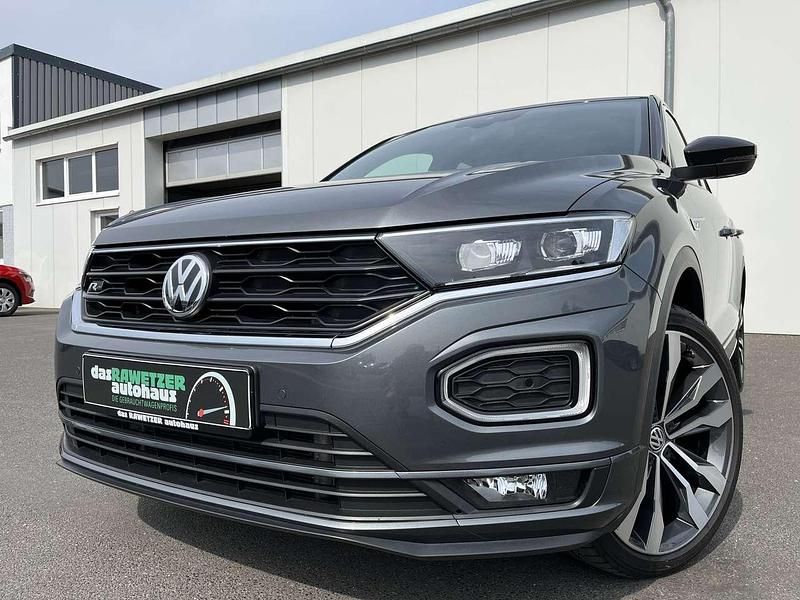 Indiumgrau (metallic) Gebraucht 2020 VW T-Roc Highline SUV | 26.360 € (Fairer Preis) - Bild 1/4