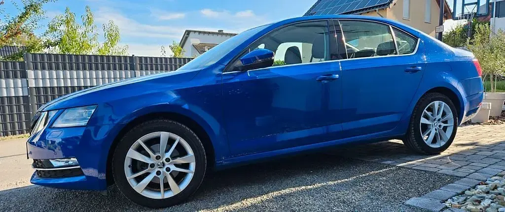 Gebraucht Skoda Octavia Style 116 PS (85 kW) 2019 Blau Limousine